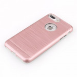 Wholesale iPhone 7 Plus Hard Armor Hybrid Case (Rose Gold)